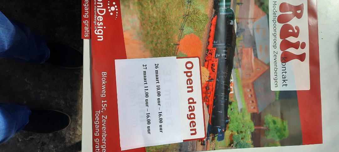 jllegierse, Jan on Train Siding: #modeltrain #h0scale dit weekend tijdens de landelijke modelspoordagen ook de OPEN DAGEN van Railkontakt msg Zevenbergen