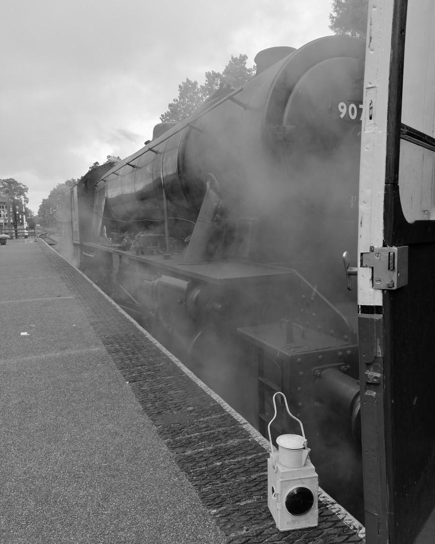 N.Moody on Train Siding: A picture taken from the North Norfolk Railway station at Sheringham #trainspotting #train #lineside #photo