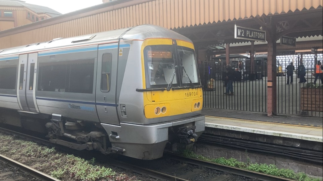 Theo555 on Train Siding: Some photos from a more local trip to Smethwick and Sandwell and Dudley, including a Chiltern 168/0 at Bham Moor Street