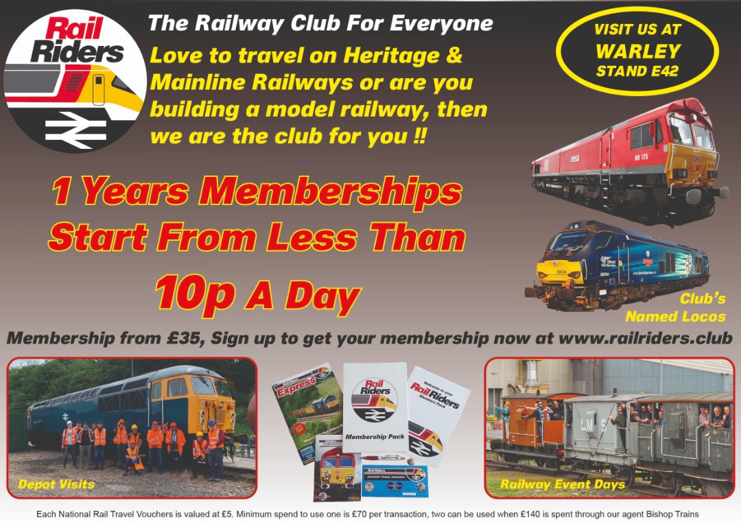 Rail Riders on Train Siding: We're in the final stages of getting ready for this weekends exhibition where we will launch our 2024 Railway Show!