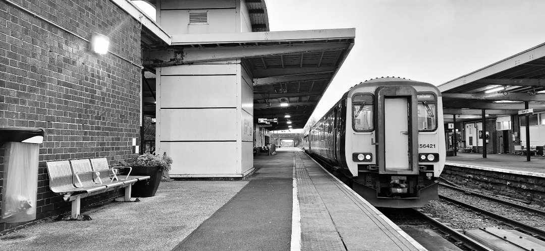 Guard_Amos on Train Siding: Today's black and white helping comes from Wigan, Barrow, Manchester Airport and Preston (22nd November 2023)