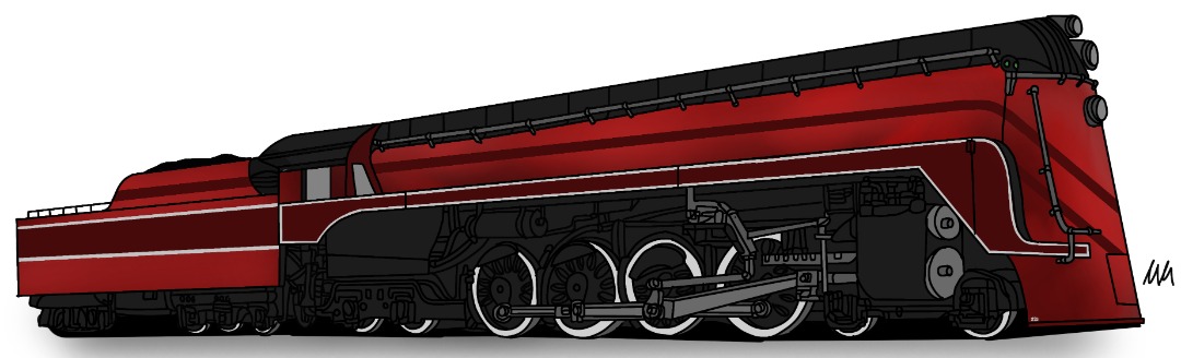 Emanuel Hudson on Train Siding: The C&SWL Crimson Warhead. The beautiful machine was made for it's streamliner service called the Crimson Warhead and
it sure does it's...