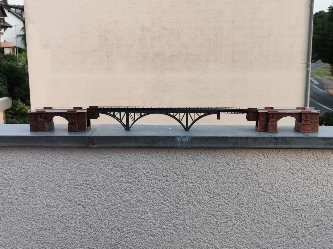 ping941 on Train Siding: I think, this will be my largest project for this year: a railroad bridge crossing a channel... I have to add two more pieces, then it
will be...